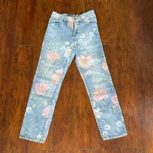 Gap flower girls jeans